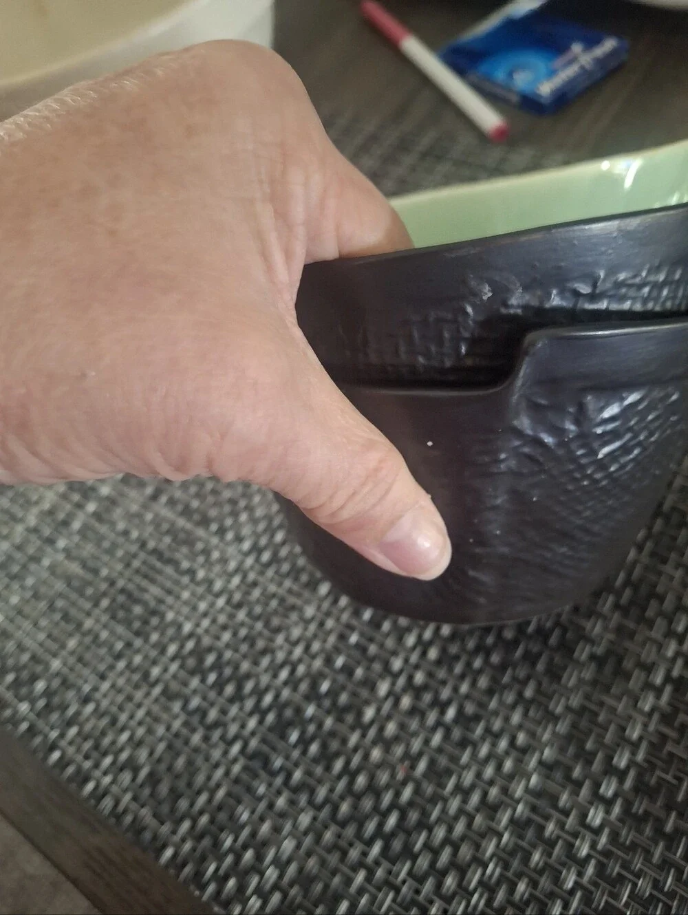 Pier 1  Ceramic Bowls - Blue & Green Glaze